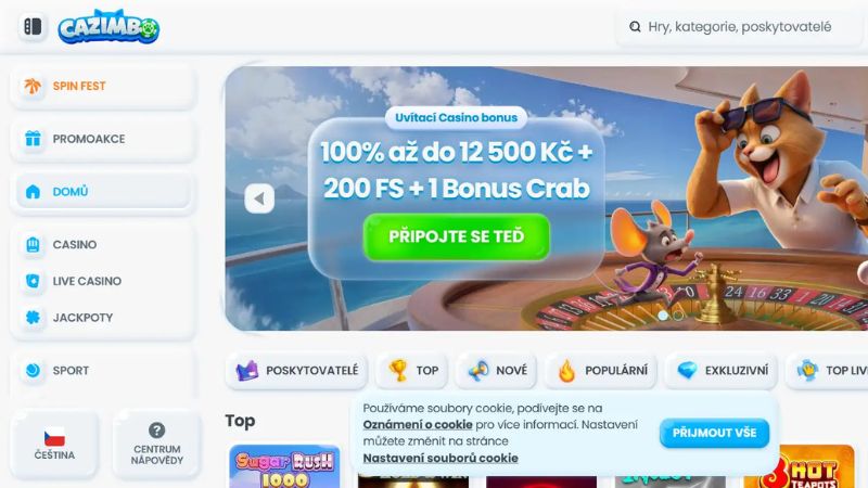 Cazimbo Casino platforma